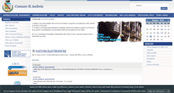 Desktop Screenshot of comune.andreis.pn.it