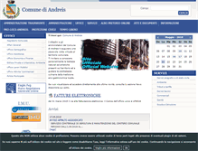 Tablet Screenshot of comune.andreis.pn.it